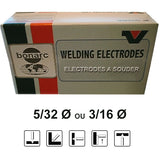 Électrode enrobée - Bonarc - 5/32 ou 3/16 dia. (4.0 ou 5,0 mm)