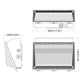 Luminaire murale V2 60-40-30 W, 120-347 V, 30-40-50 K, bronze, transparent, 120°