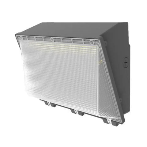 Wall Pack LED extérieur 60W, 3CCT, finition bronze, avec cellule photoélectrique.
