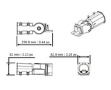 Support à emboîtement (pour sentinelle - Projecteur de zone)