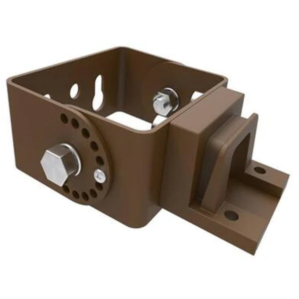 Support réglable pour poteau carré, poteau rond et support mural (pour sentinelle - Projecteur de zone)