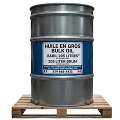 Baril 205 litres d'huile