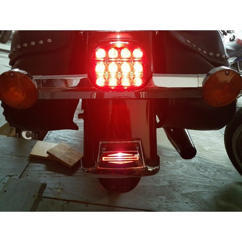 Feux arrière rouge DEL pour moto Harley