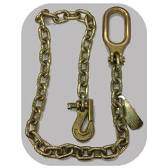 Chaîne de remorquage agricole 3/8 po x 5 pieds